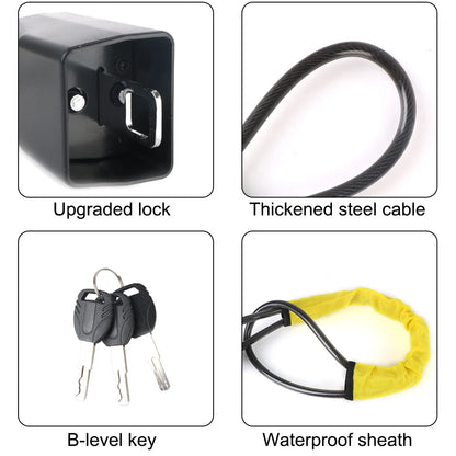 For Truck SUV Van RV Anti Theft Car Device Seat Belt Lock Universal with 3 Keys Car Steering Wheel Lock Car Accessories